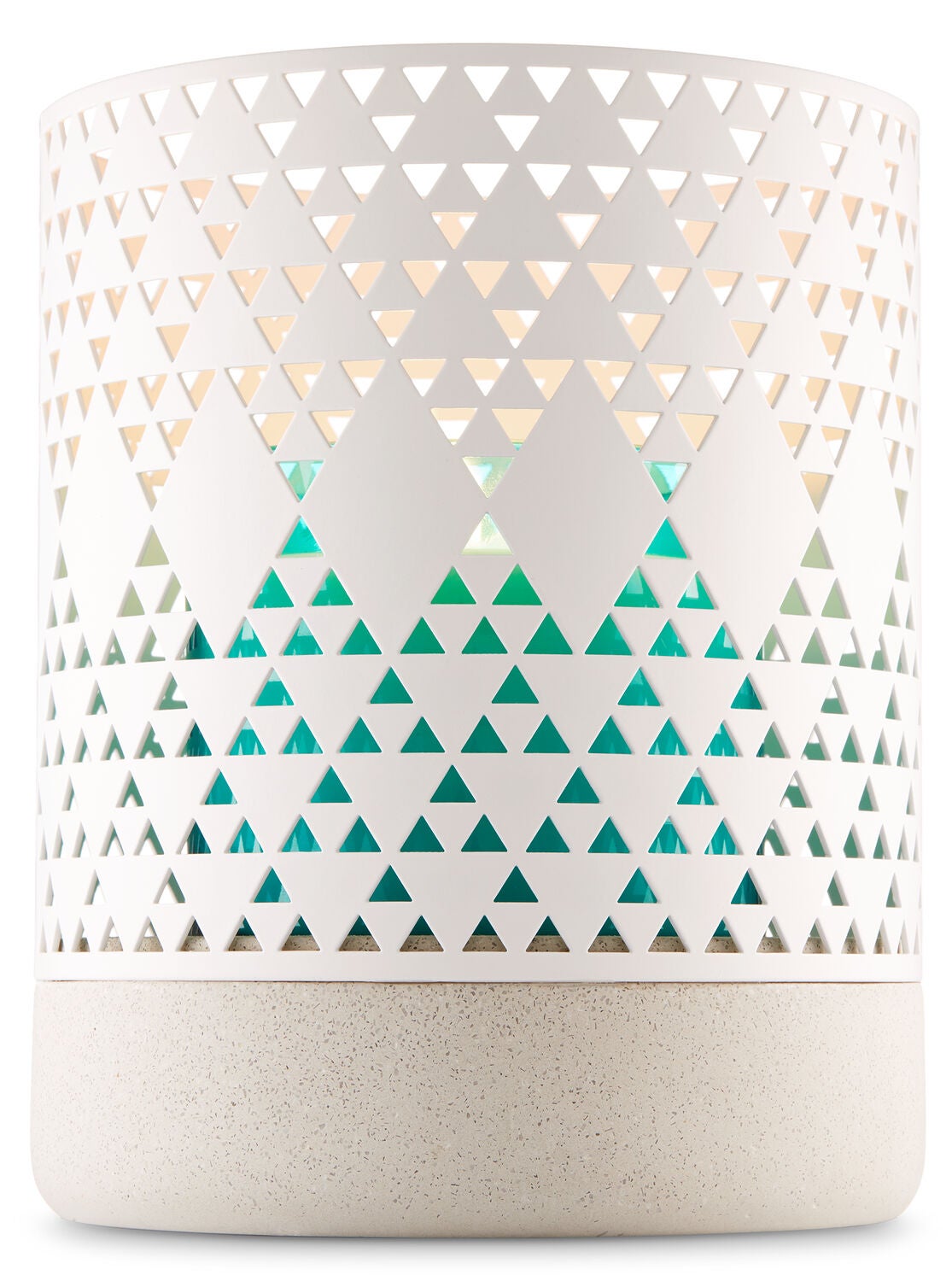 Pierced Triangle Luminary 3-Wick Candle Holder - Bath And Body Works