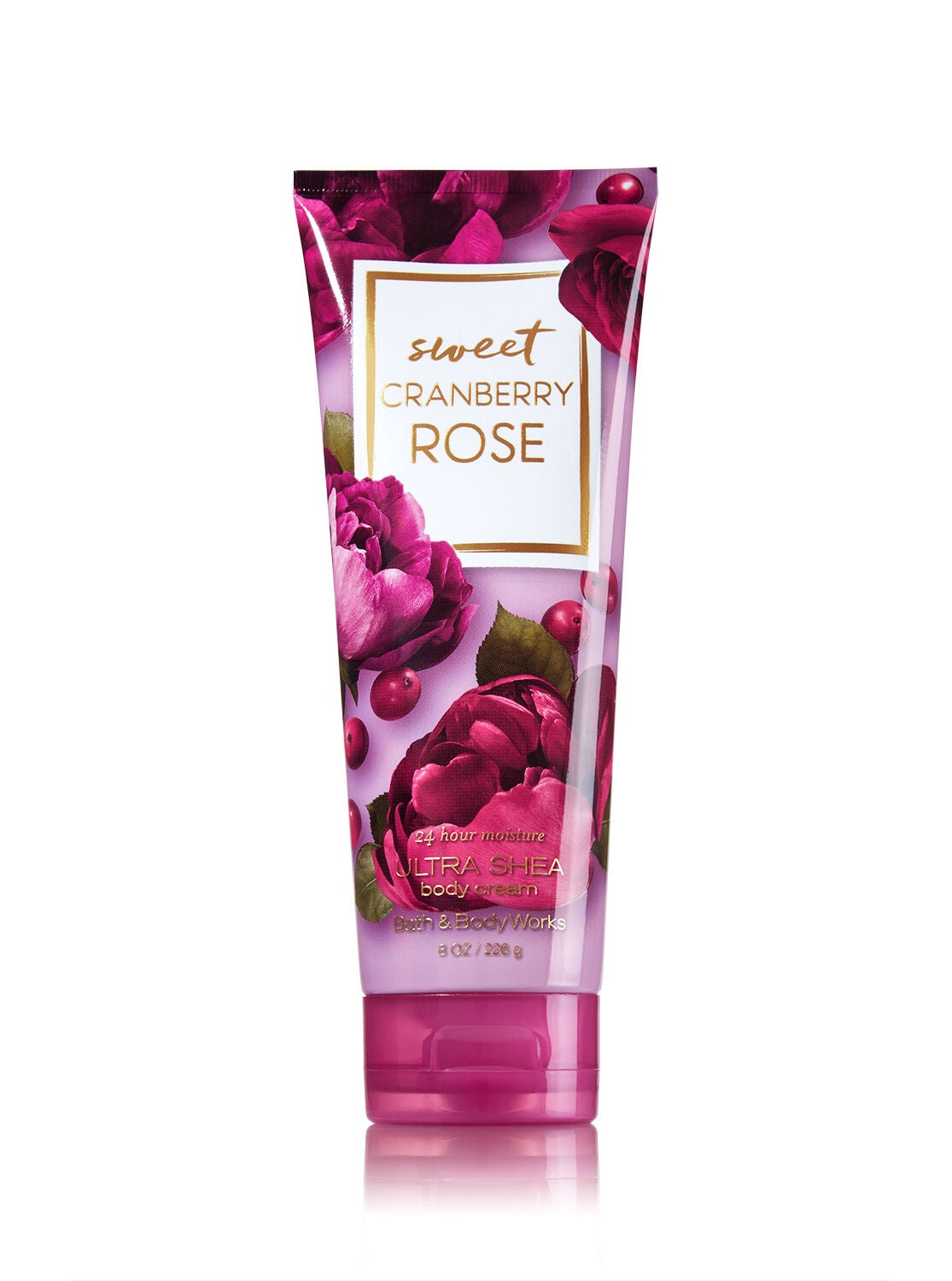 Signature Collection Sweet Cranberry Rose Ultra Shea Body Cream - Bath And Body Works
