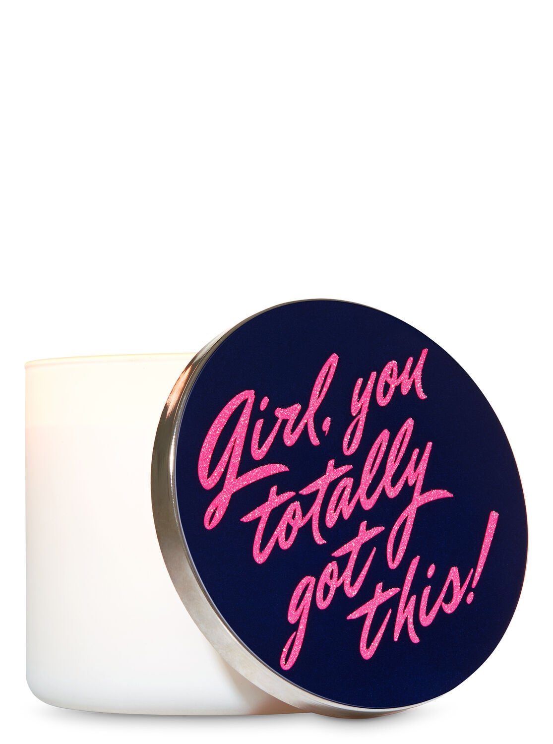 Girl, you totally got this! 3-Wick Candle Lid Magnet - Bath And Body Works