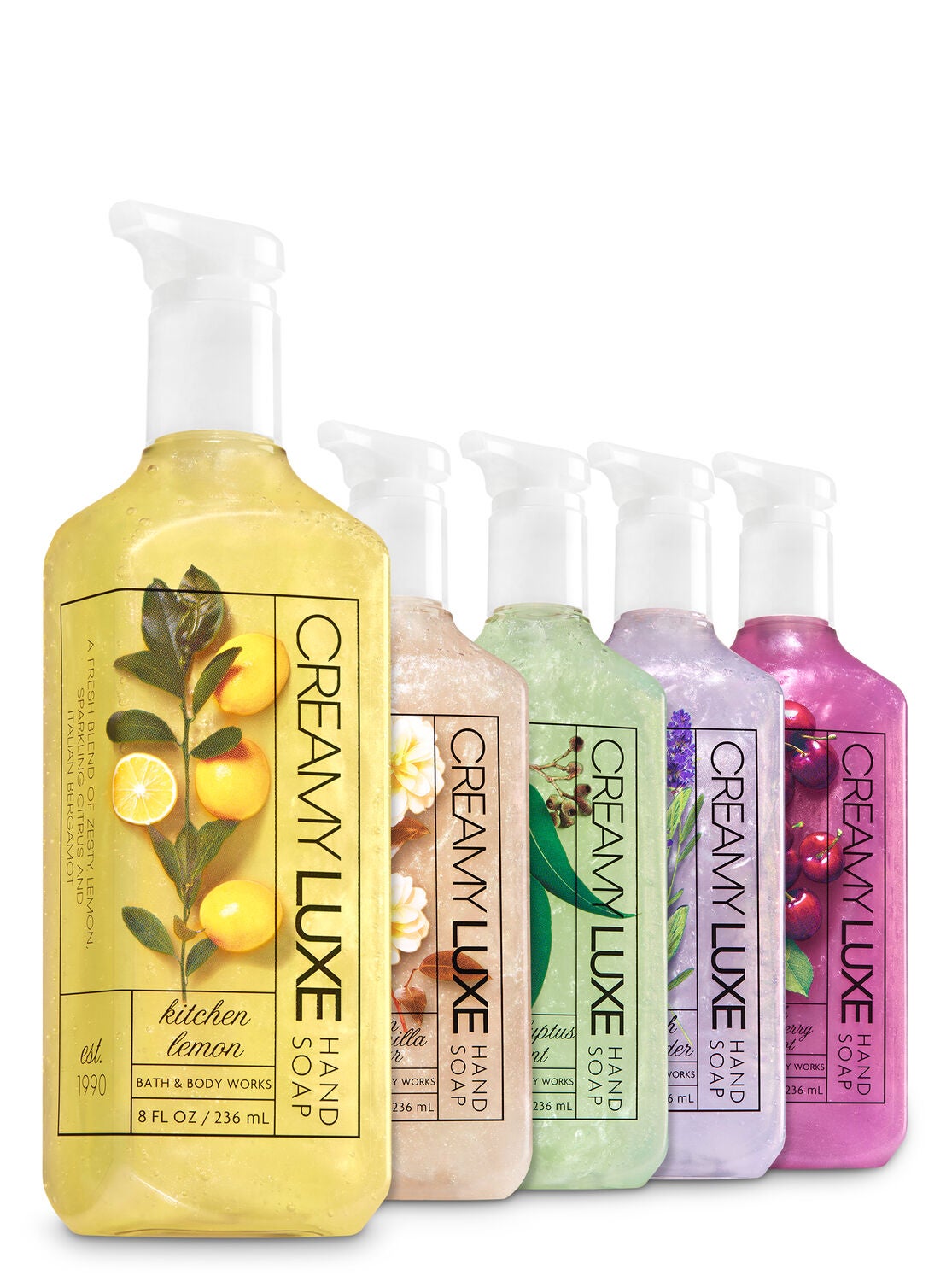 Classic Faves 5-Pack Creamy Luxe Hand Soap - Bath And Body Works