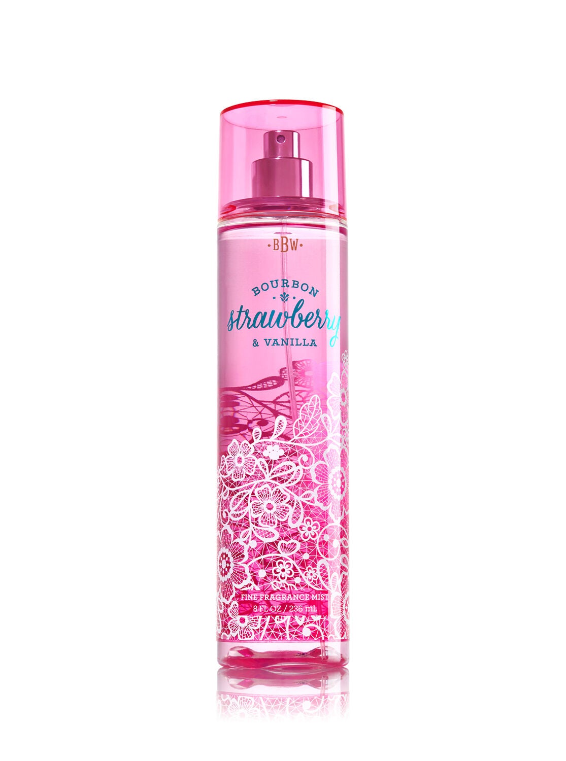 Signature Collection Bourbon Strawberry Vanilla Fine Fragrance Mist - Bath And Body Works
