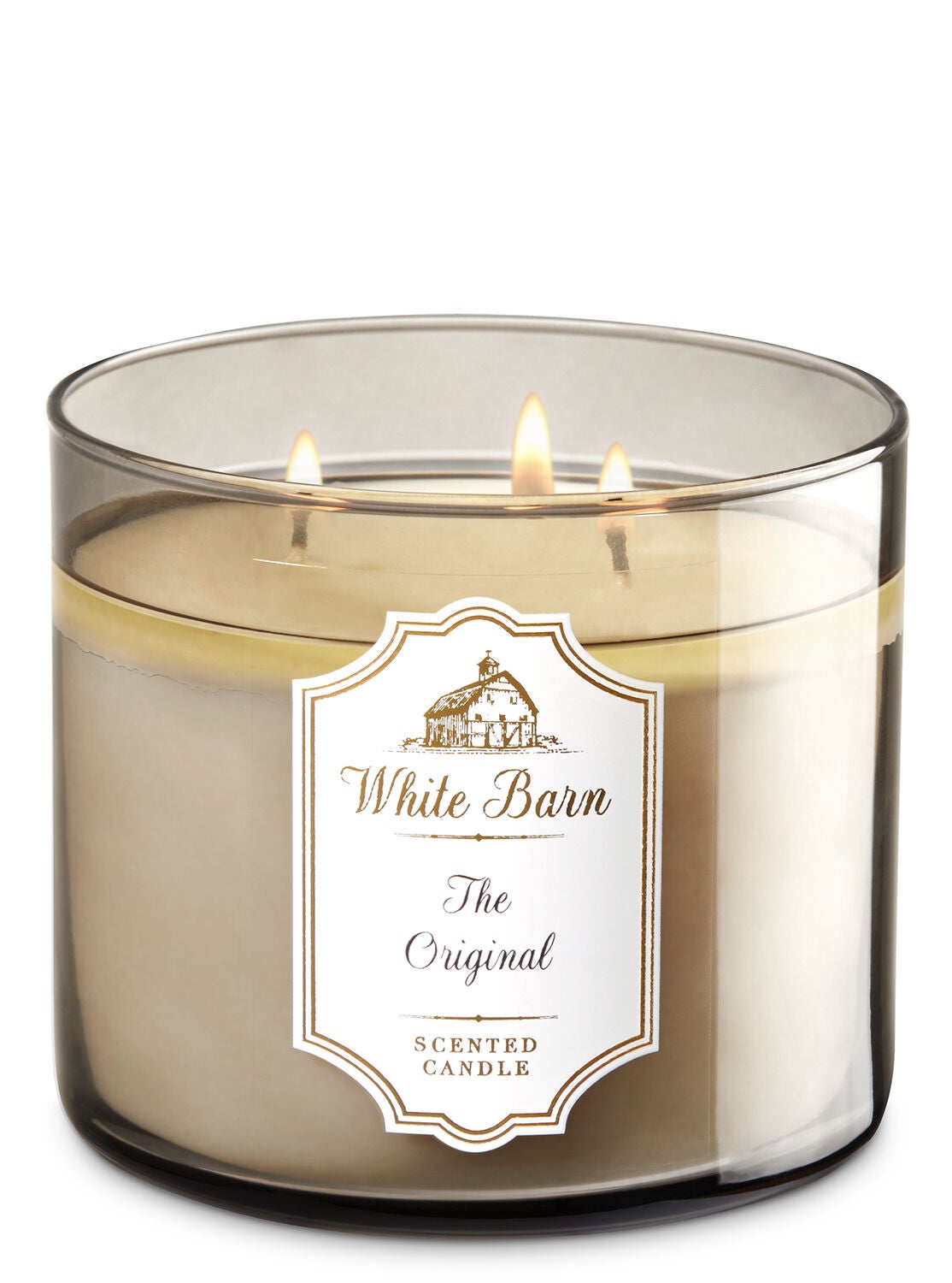 White Barn The Original 3-Wick Candle - Bath And Body Works