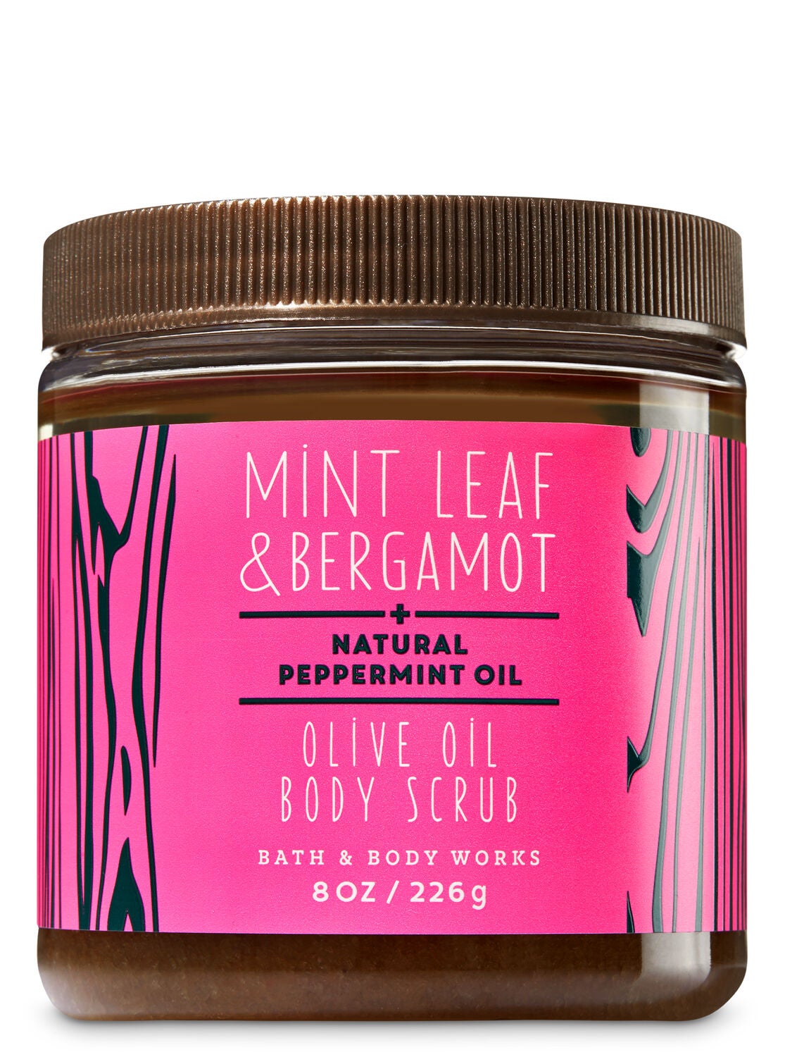 Mint Leaf & Bergamot Olive Oil Body Scrub - Bath And Body Works