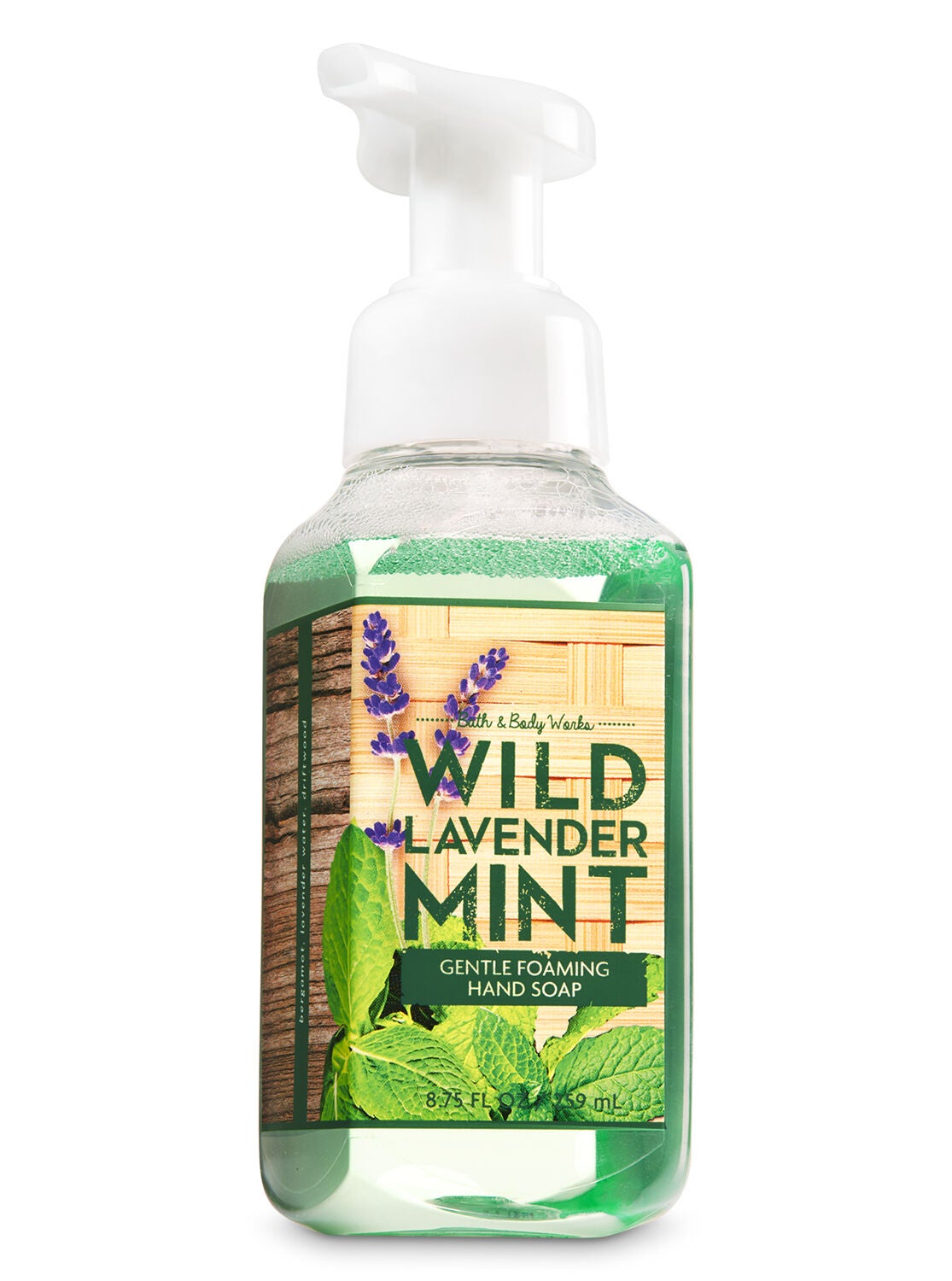 Wild Lavender Mint Gentle Foaming Hand Soap - Bath And Body Works