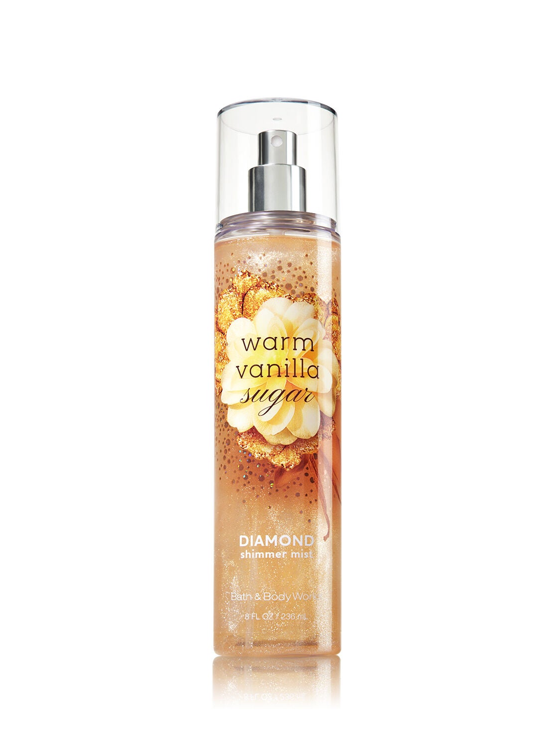 Signature Collection Warm Vanilla Sugar Diamond Shimmer Mist - Bath And Body Works