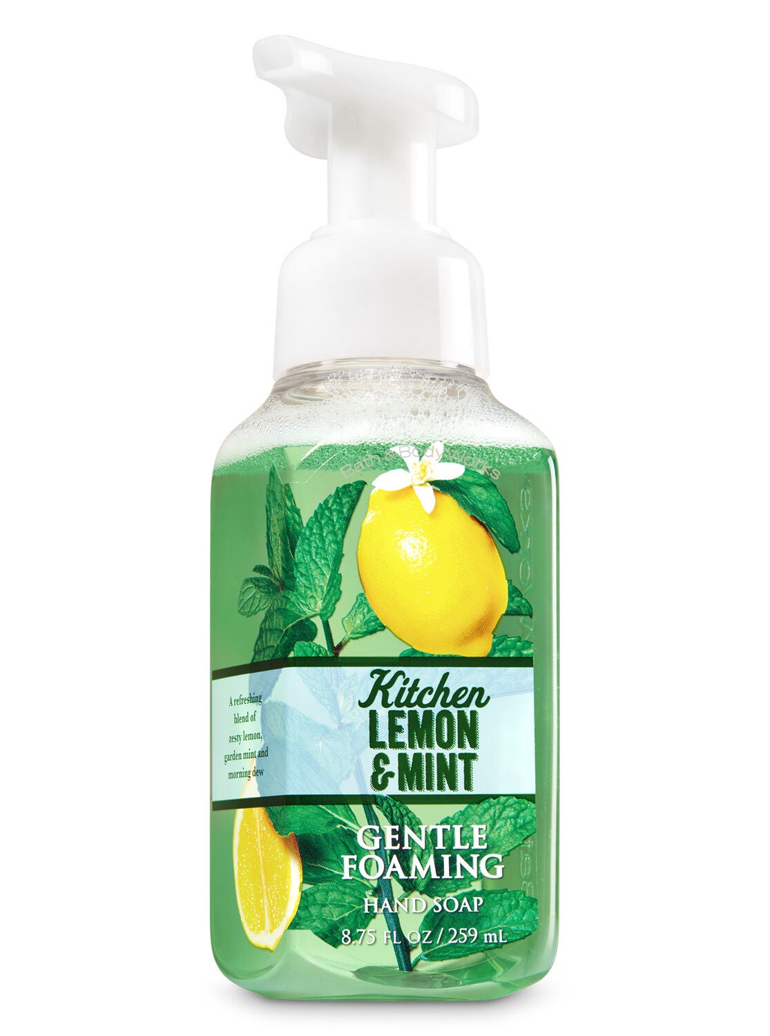 Kitchen Lemon & Mint Gentle Foaming Hand Soap - Bath And Body Works