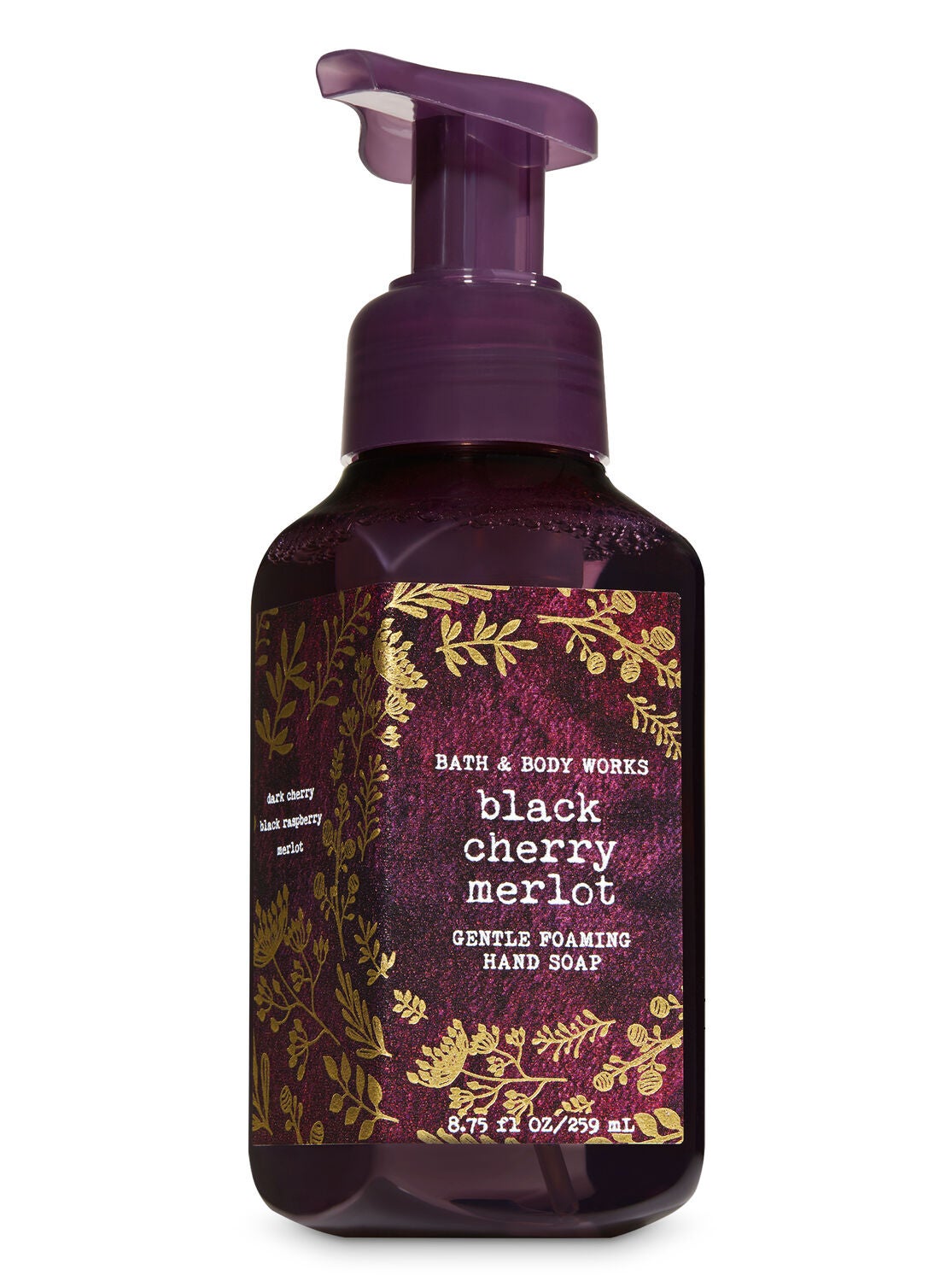 Black Cherry Merlot Gentle Foaming Hand Soap - Bath And Body Works