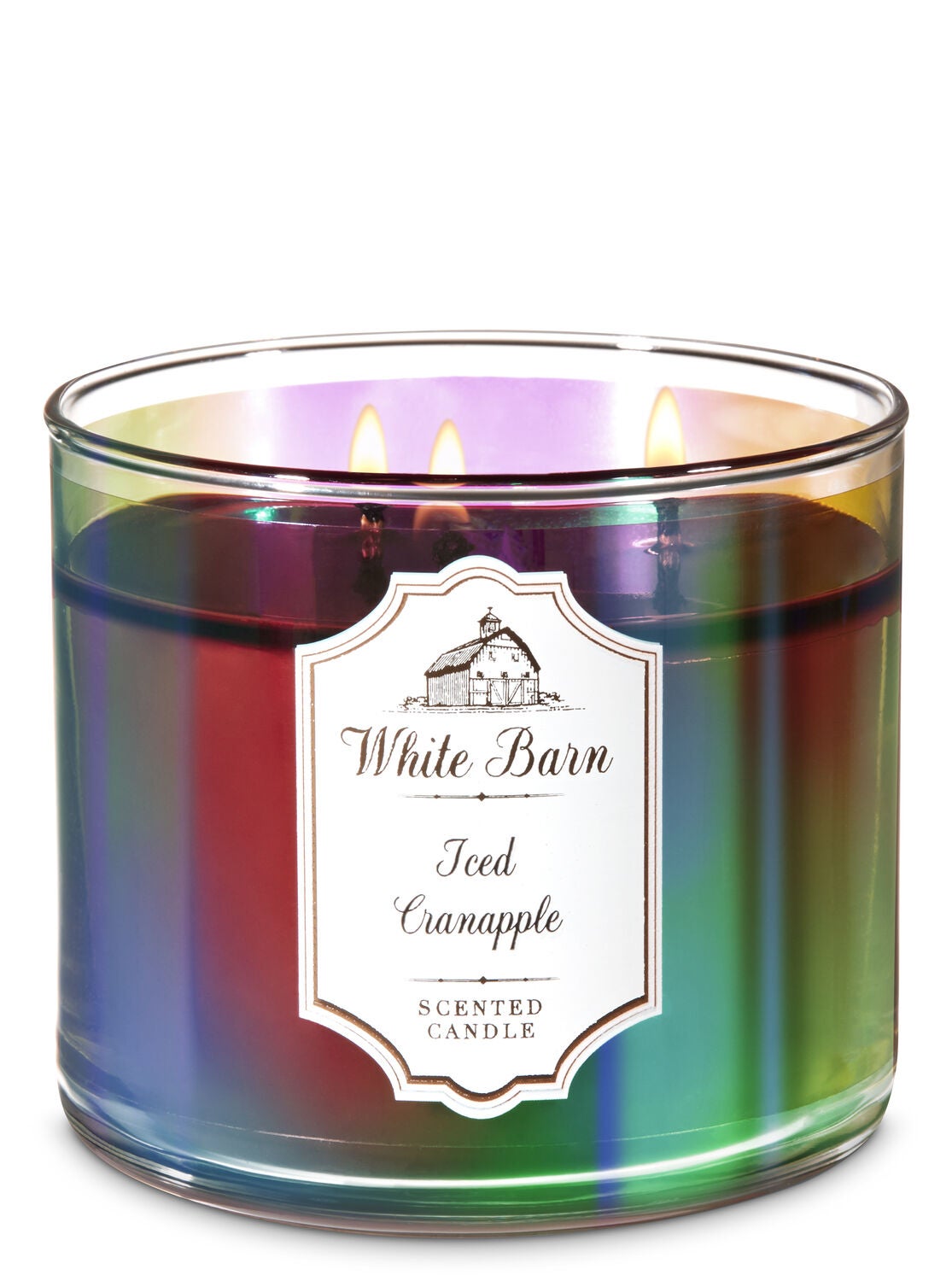 Iced Cranapple 3-Wick Candle - Bath And Body Works