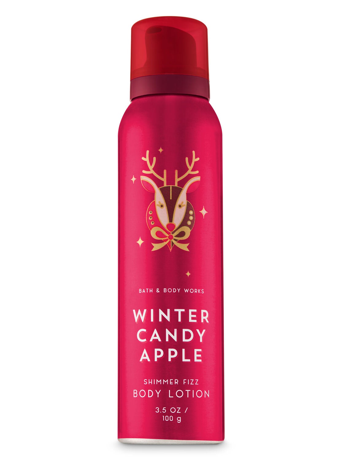 Signature Collection Winter Candy Apple Shimmer Fizz Body Lotion - Bath And Body Works