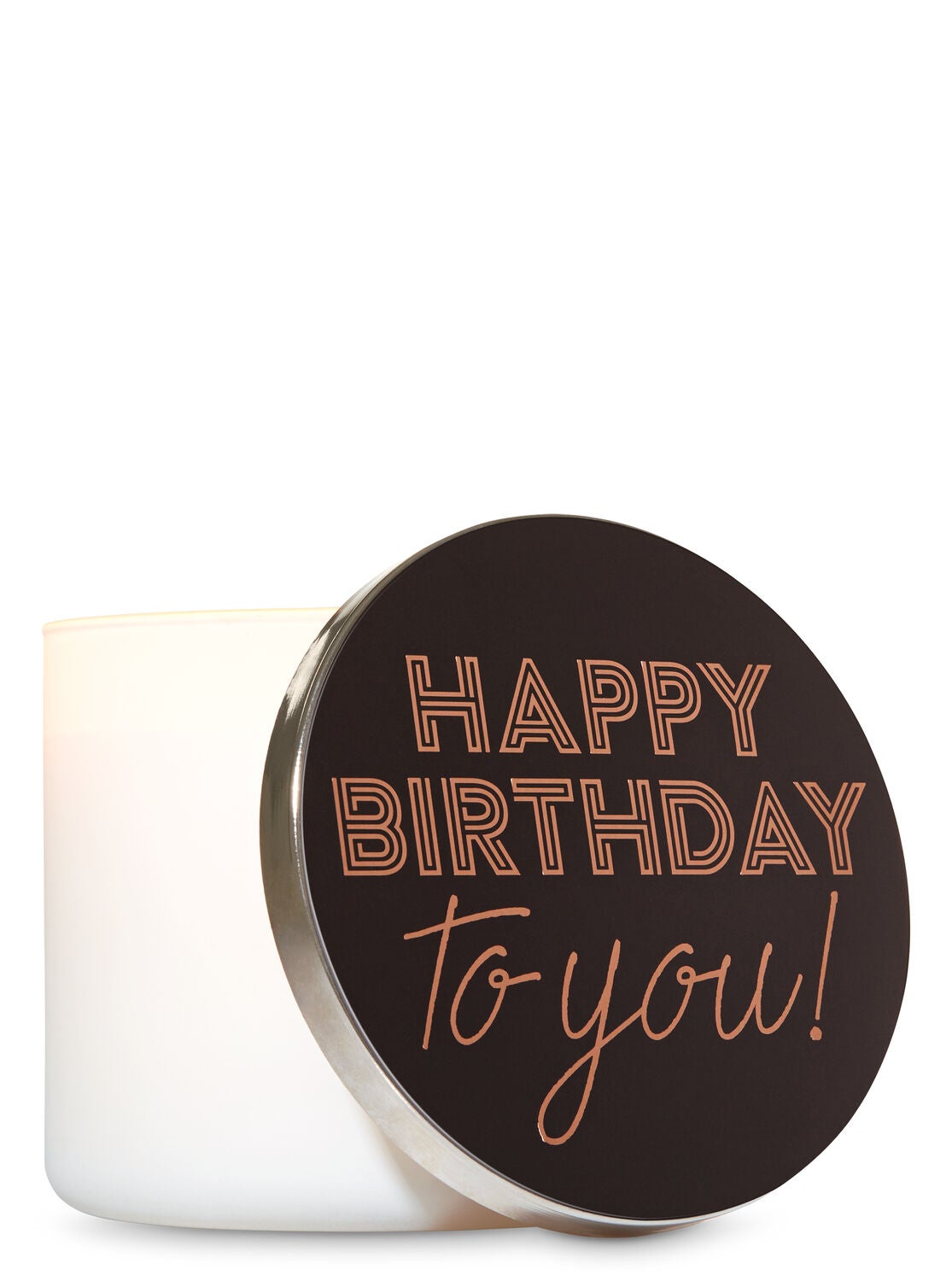 Happy Birthday 3-Wick Candle Lid Magnet - Bath And Body Works
