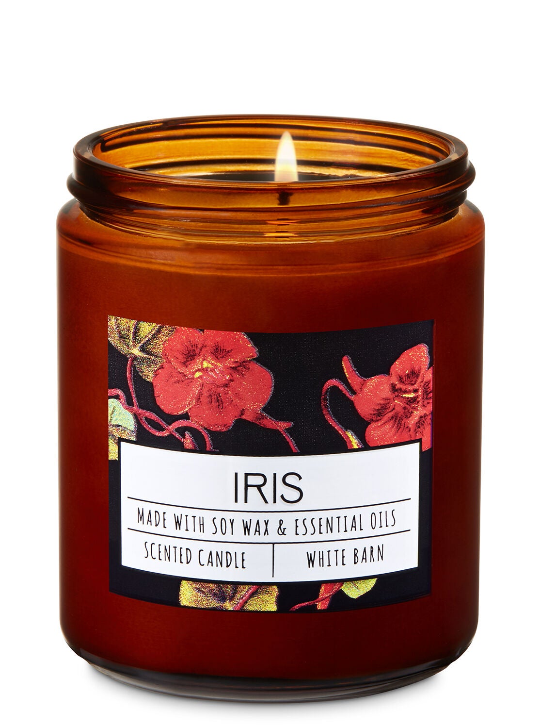Iris Single Wick Candle - Bath And Body Works
