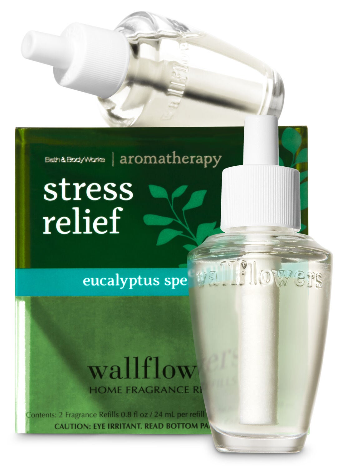 Stress Relief - Eucalyptus & Spearmint Wallflowers 2-Pack Refills - Bath And Body Works