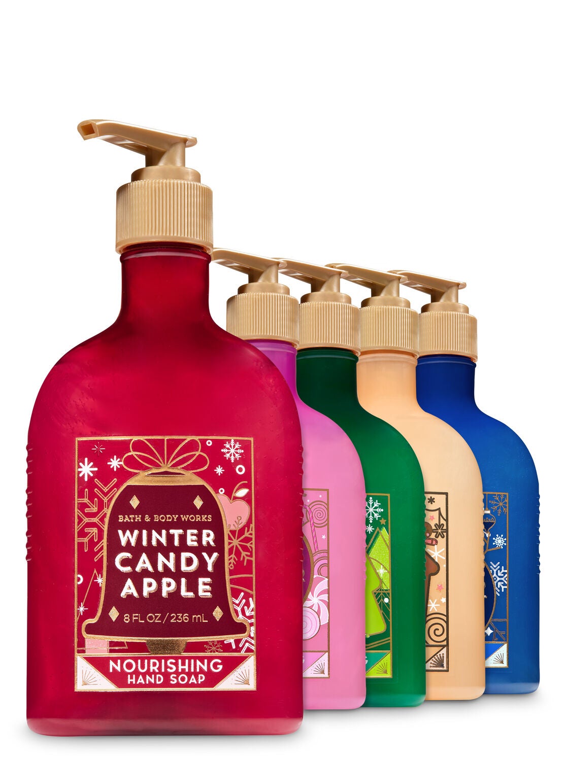 Holiday Favorites Nourishing Hand Soap, 5-Pack - Bath And Body Works