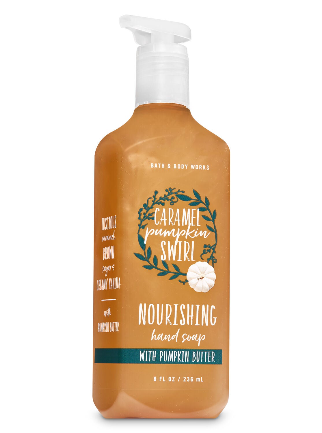 Caramel Pumpkin Swirl Hand Soap with Pumpkin Butter - Bath And Body Works