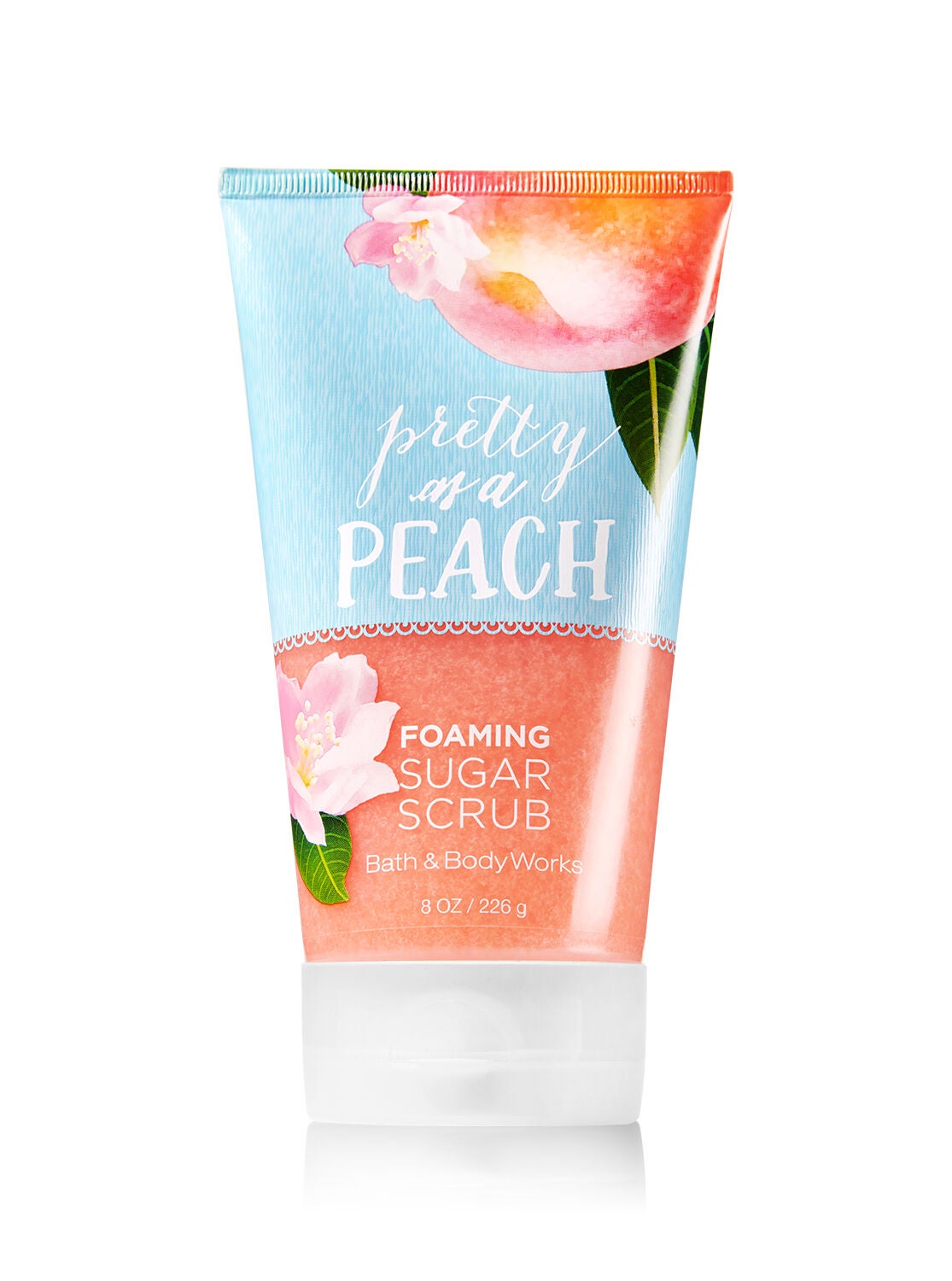 Signature Collection Pretty as a Peach Foaming Sugar Scrub - Bath And Body Works