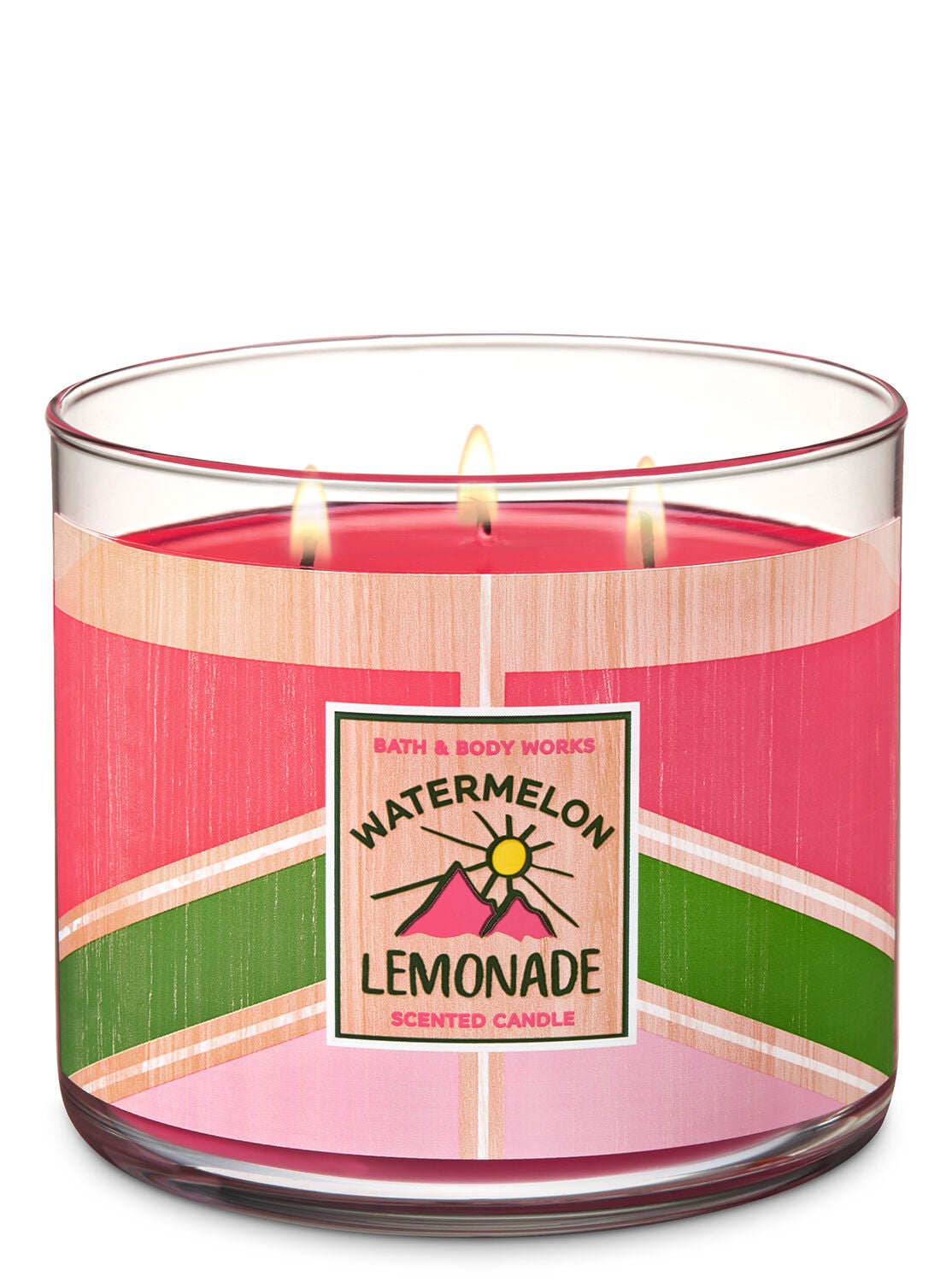 Watermelon Lemonade 3-Wick Candle - Bath And Body Works