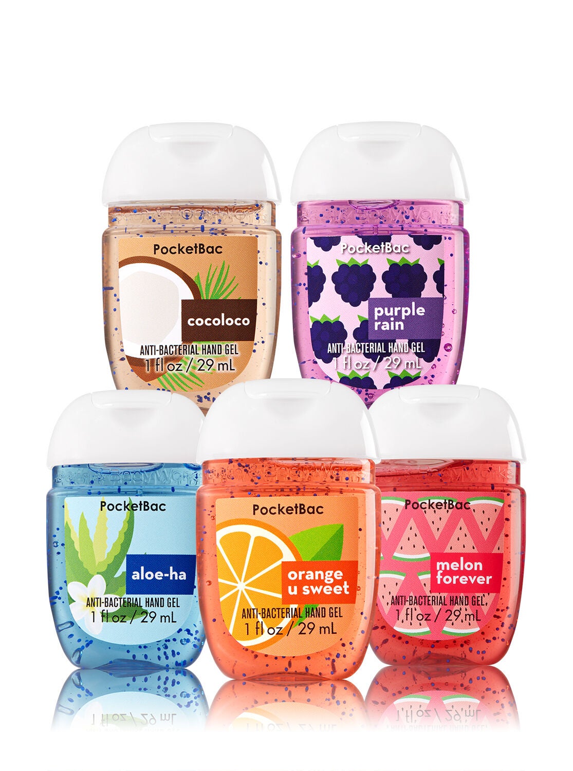 Tropic Boost 5-Pack PocketBac Sanitizers - Bath And Body Works