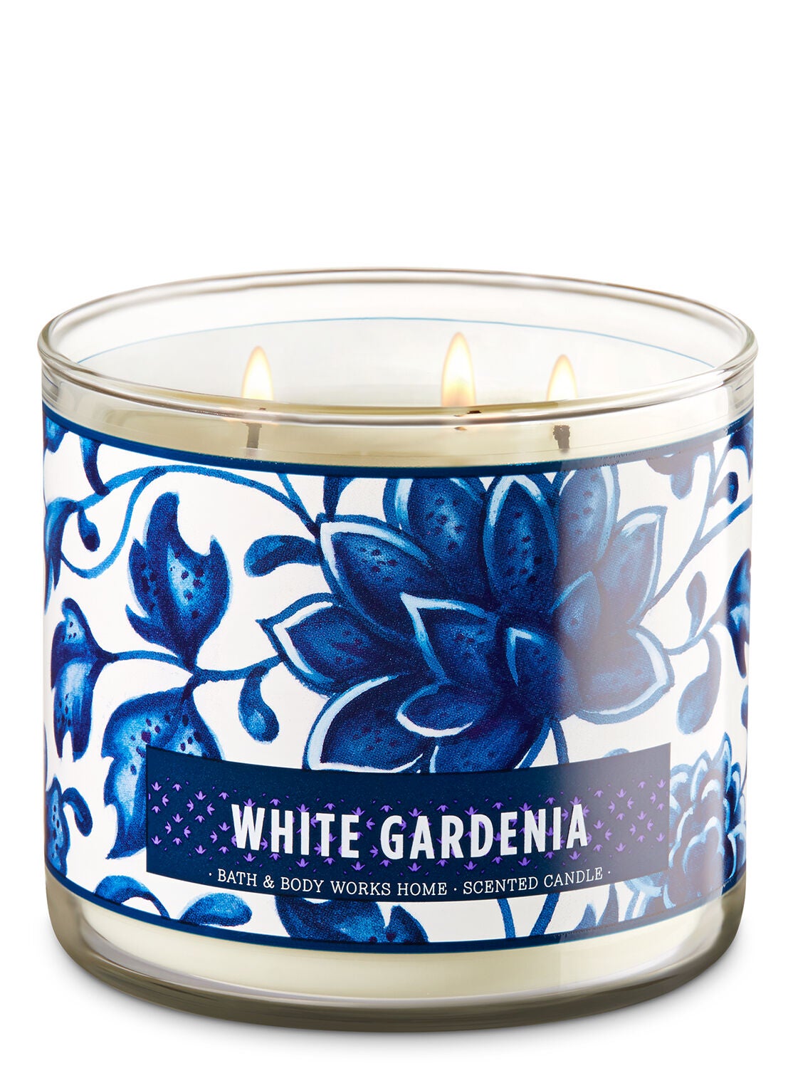 White Gardenia 3-Wick Candle - Bath And Body Works