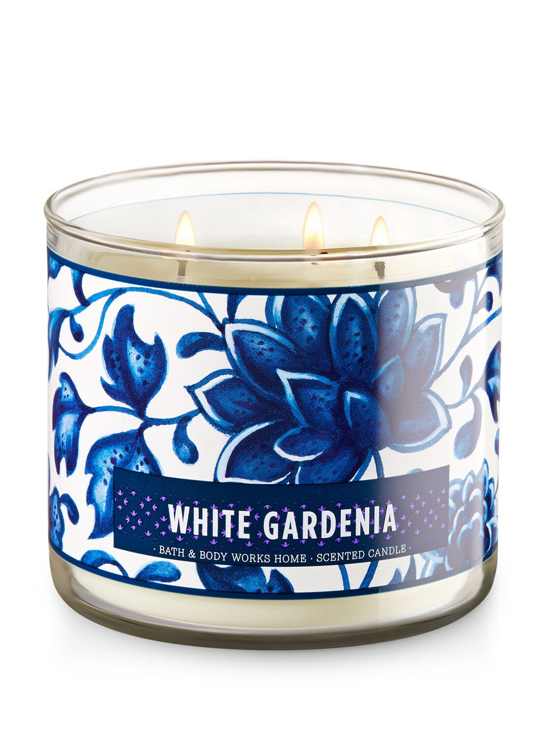 White Gardenia 3-Wick Candle - Bath And Body Works