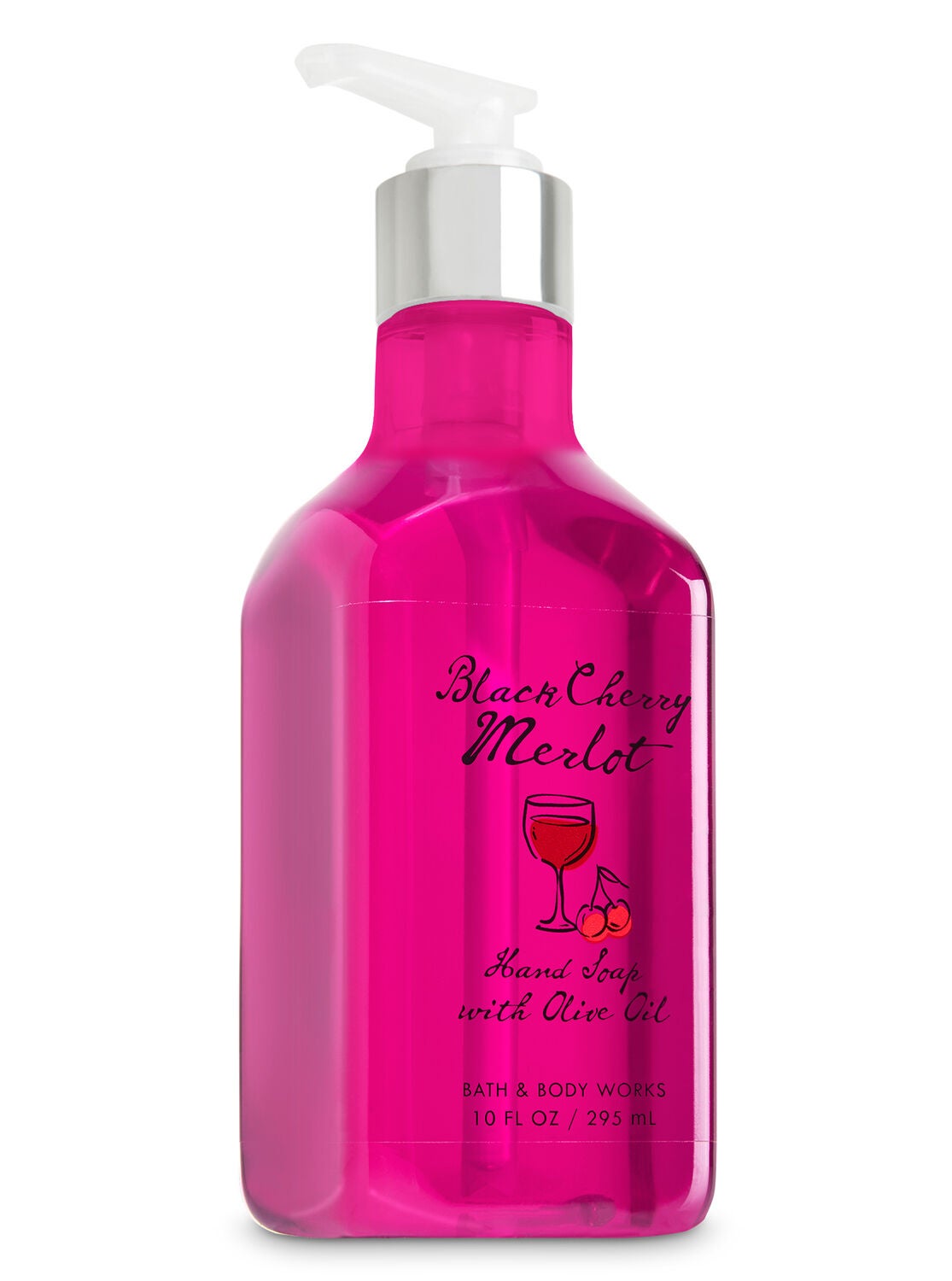 Black Cherry Merlot Hand Soap with Olive Oil - Bath And Body Works