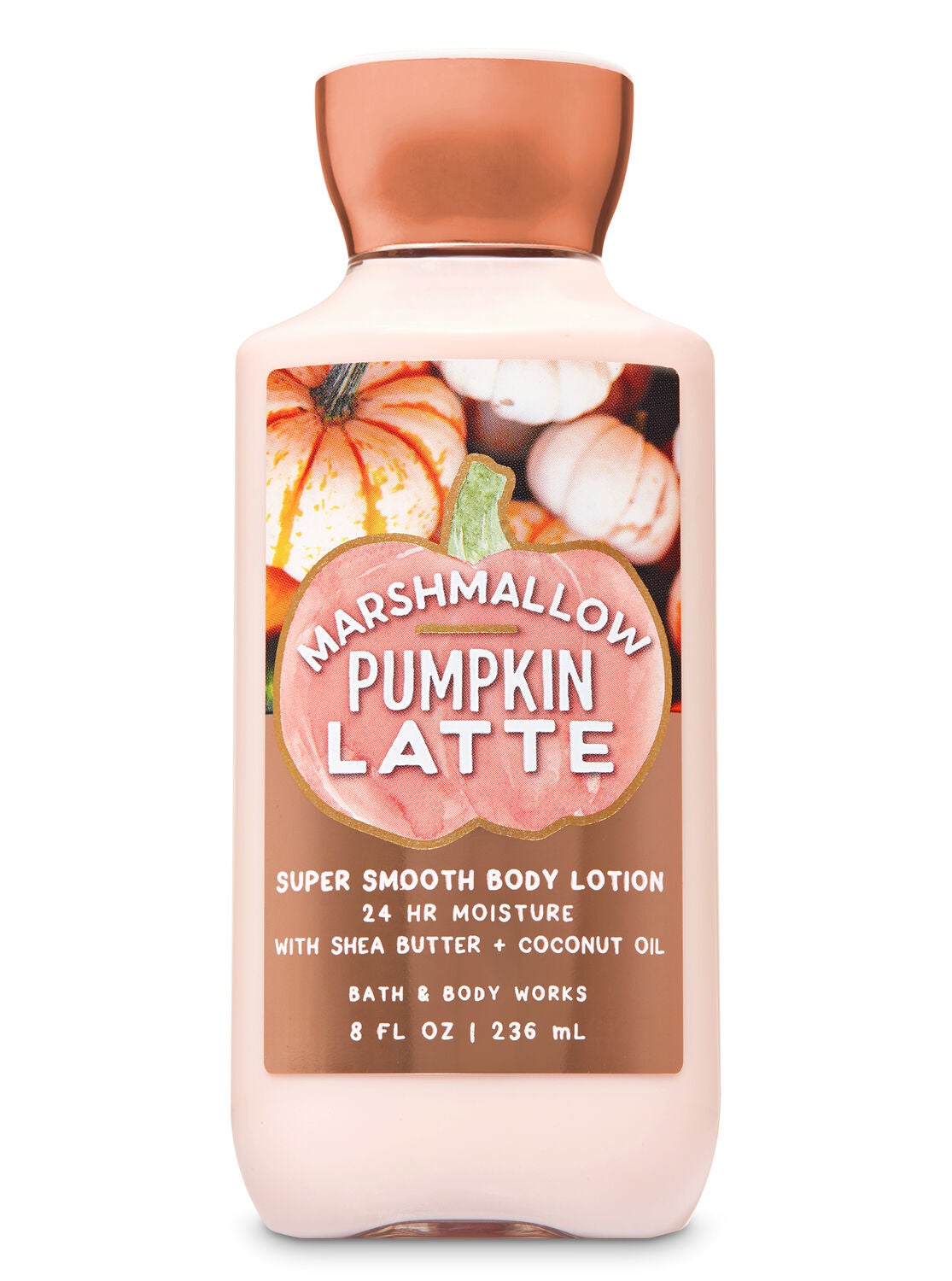 Marshmallow Pumpkin Latte Super Smooth Body Lotion - Bath And Body Works