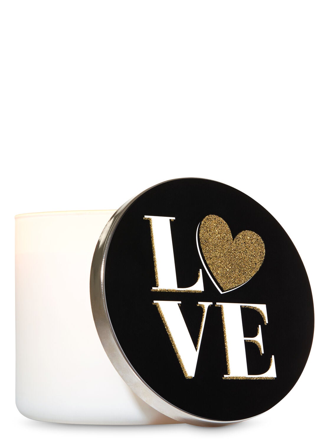 Love 3-Wick Candle Lid Magnet - Bath And Body Works