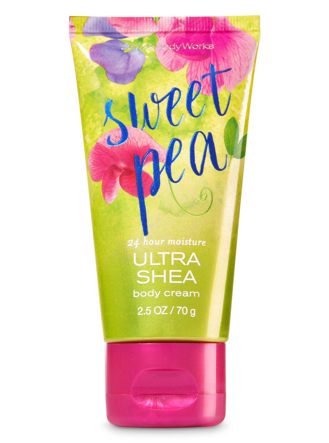 Signature Collection Sweet Pea Travel Size Body Cream - Bath And Body Works