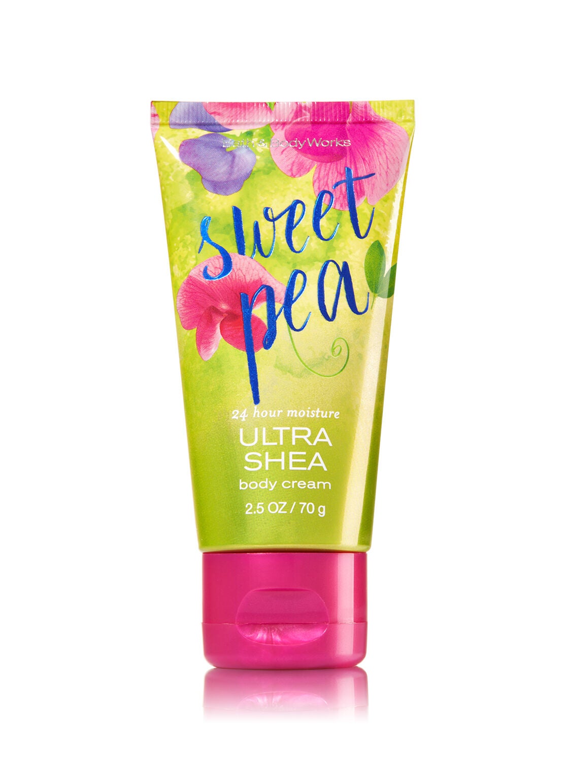 Signature Collection Sweet Pea Travel Size Body Cream - Bath And Body Works