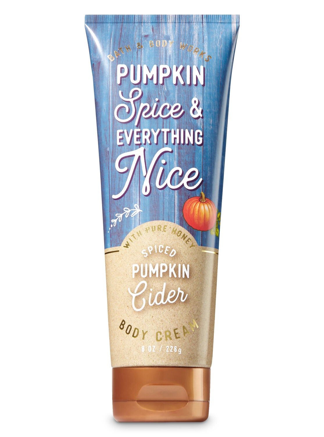 Signature Collection Spiced Pumpkin Cider Body Cream - Bath And Body Works