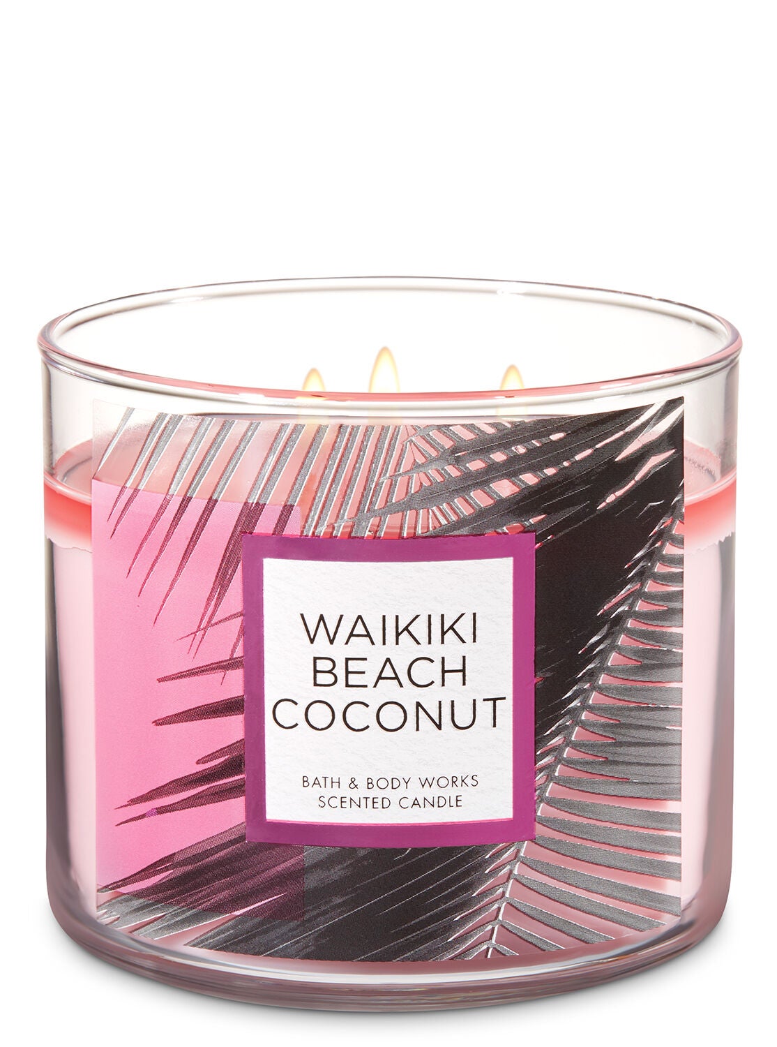 Waikiki Beach Coconut 3-Wick Candle - Bath And Body Works