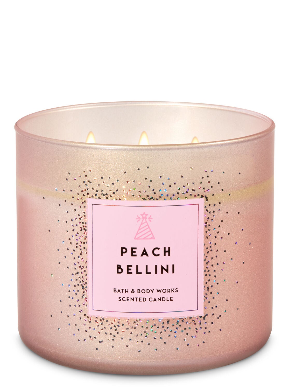 Peach Bellini 3-Wick Candle - Bath And Body Works