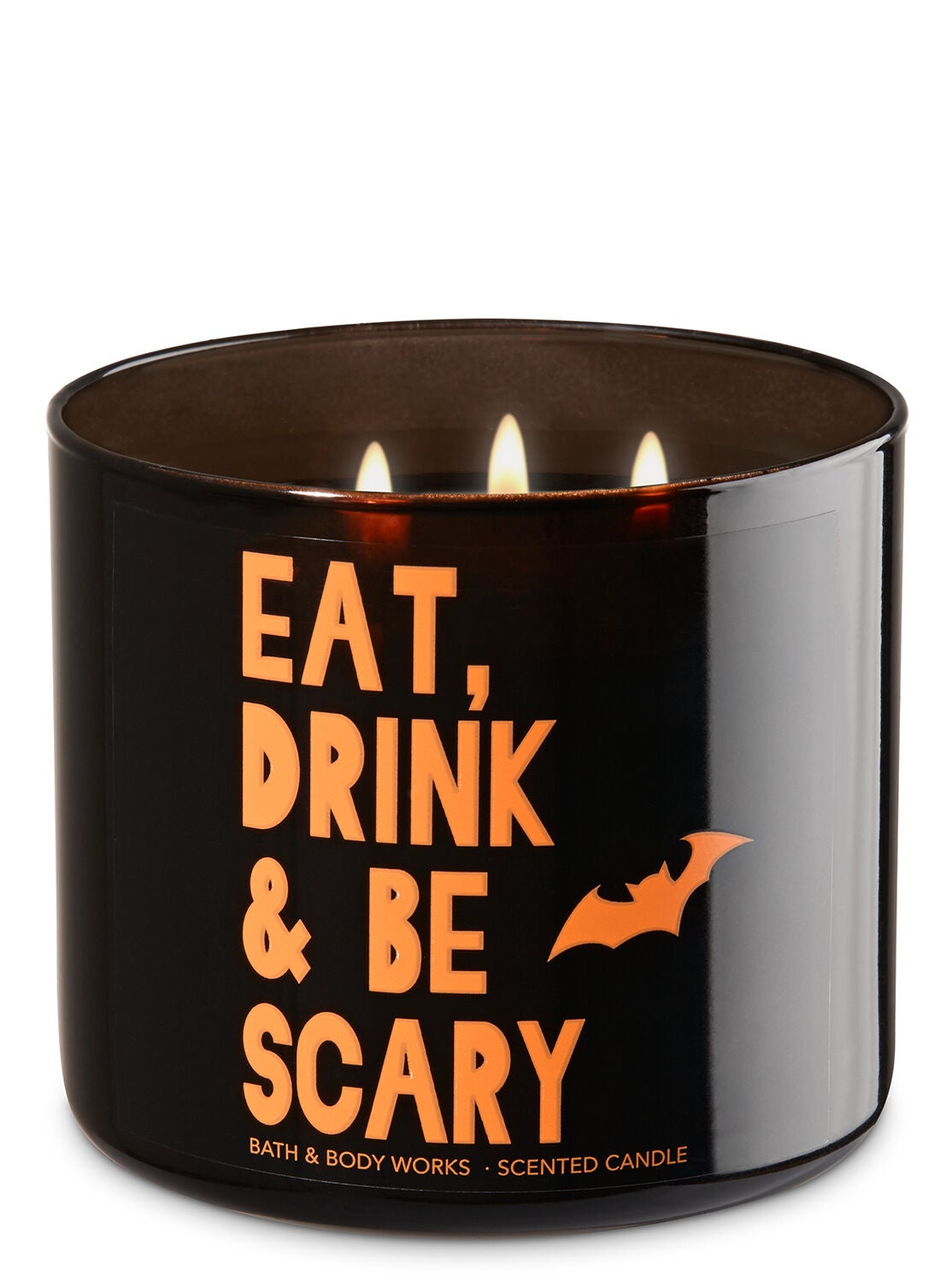 Bourbon Sea Salt Caramel 3-Wick Candle - Bath And Body Works