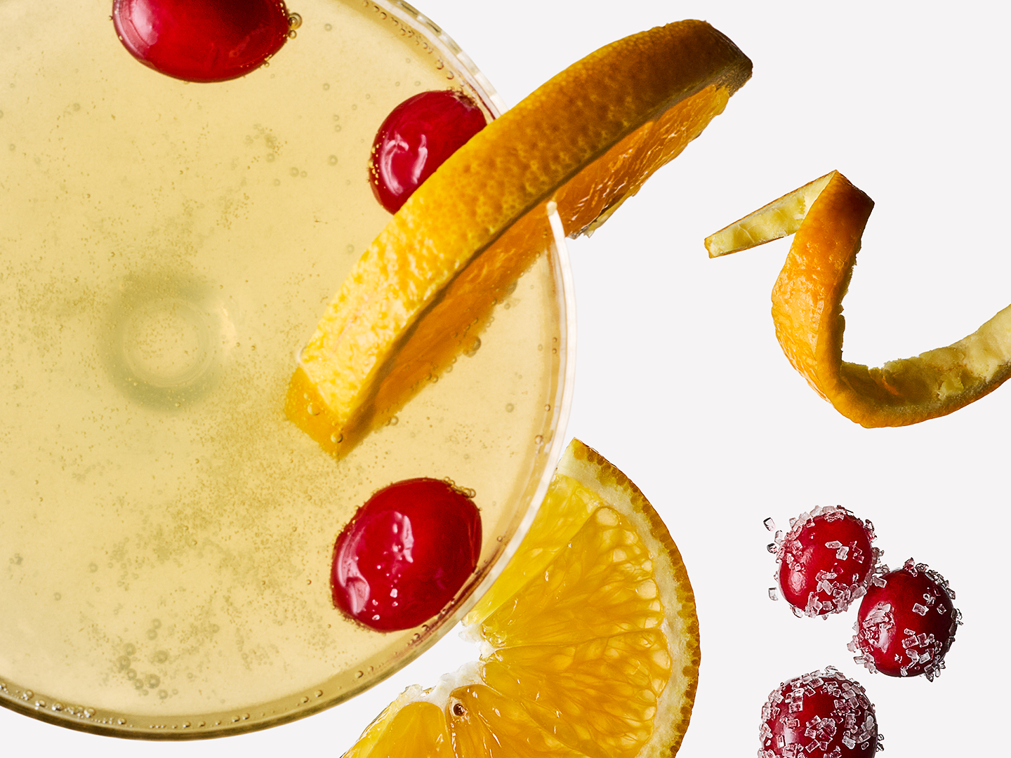 Cranberry Orange Seltzer