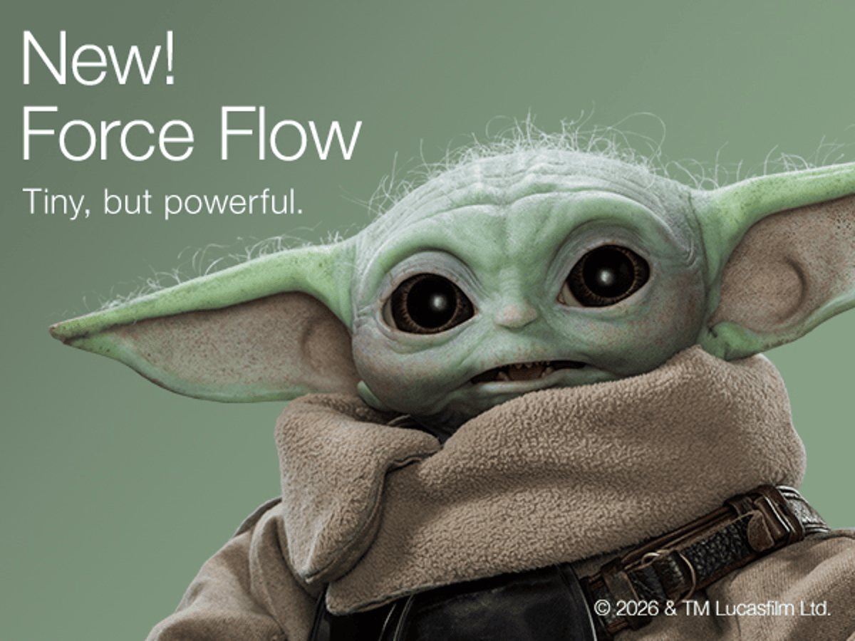 New! Force Flow Tiny, but powerful.