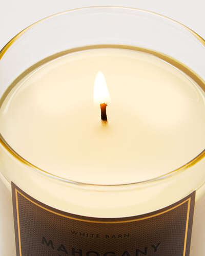 Mahogany Vanilla Single Wick Candle