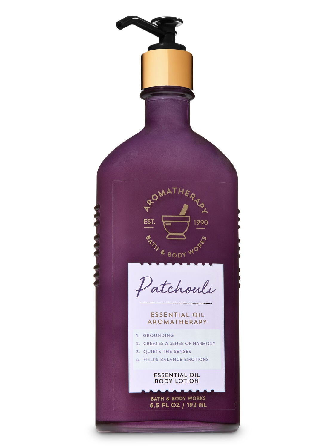Aromatherapy Patchouli Essential Oil Body Lotion - Bath And Body Works