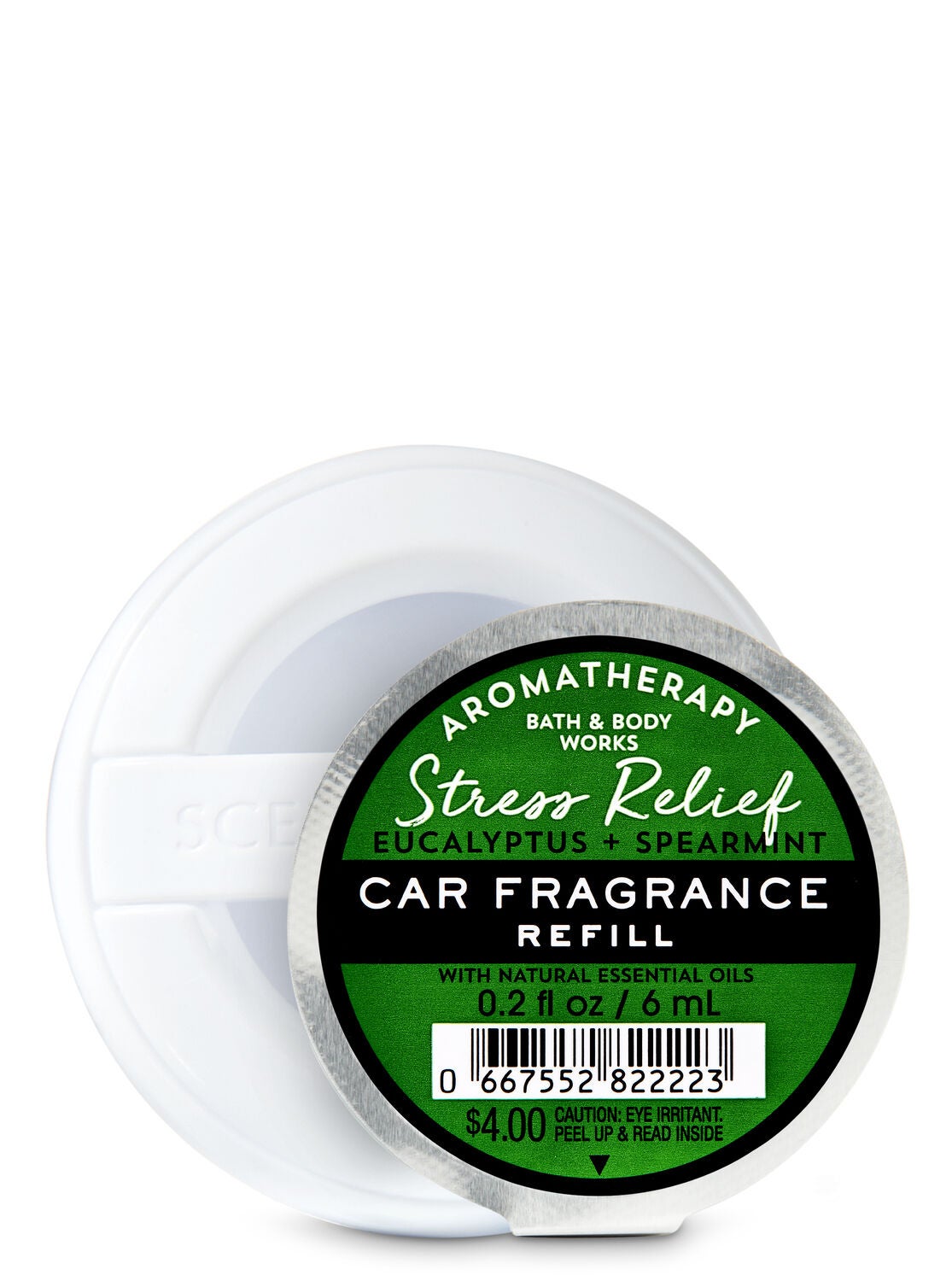 Eucalyptus Spearmint Car Fragrance Refill - Bath And Body Works