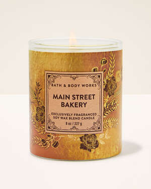 Main Street Bakery Single Wick Candle