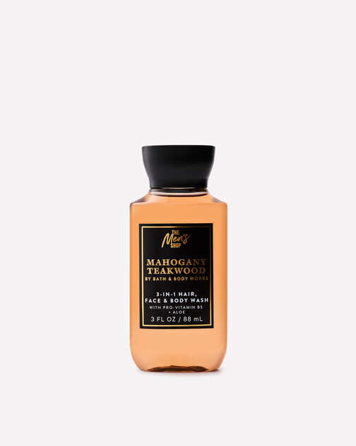 Mahogany Teakwood Travel Size Body Wash