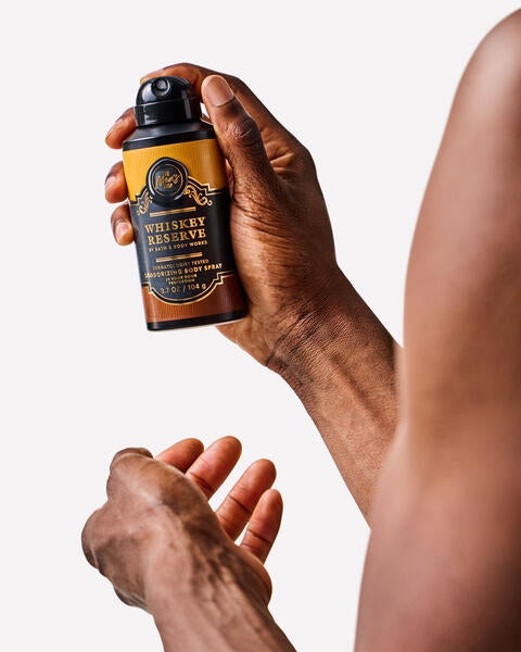 Whiskey Reserve Deodorizing Body Spray