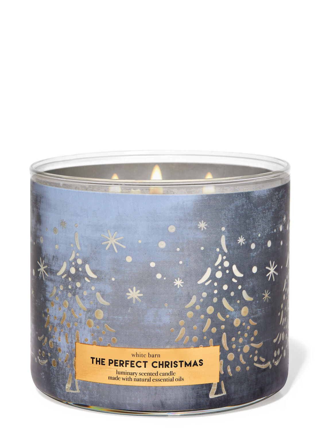 1 Bath & Body Works THE PERFECT CHRISTMAS Large 3-Wick Candle 14.5 oz 