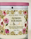 Flowers For Mom Single Wick Candle