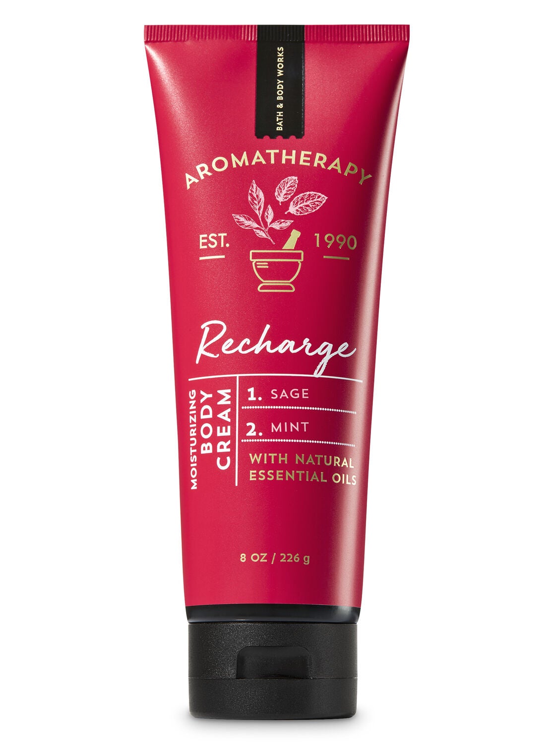 Aromatherapy Recharge - Sage & Mint Body Cream - Bath And Body Works