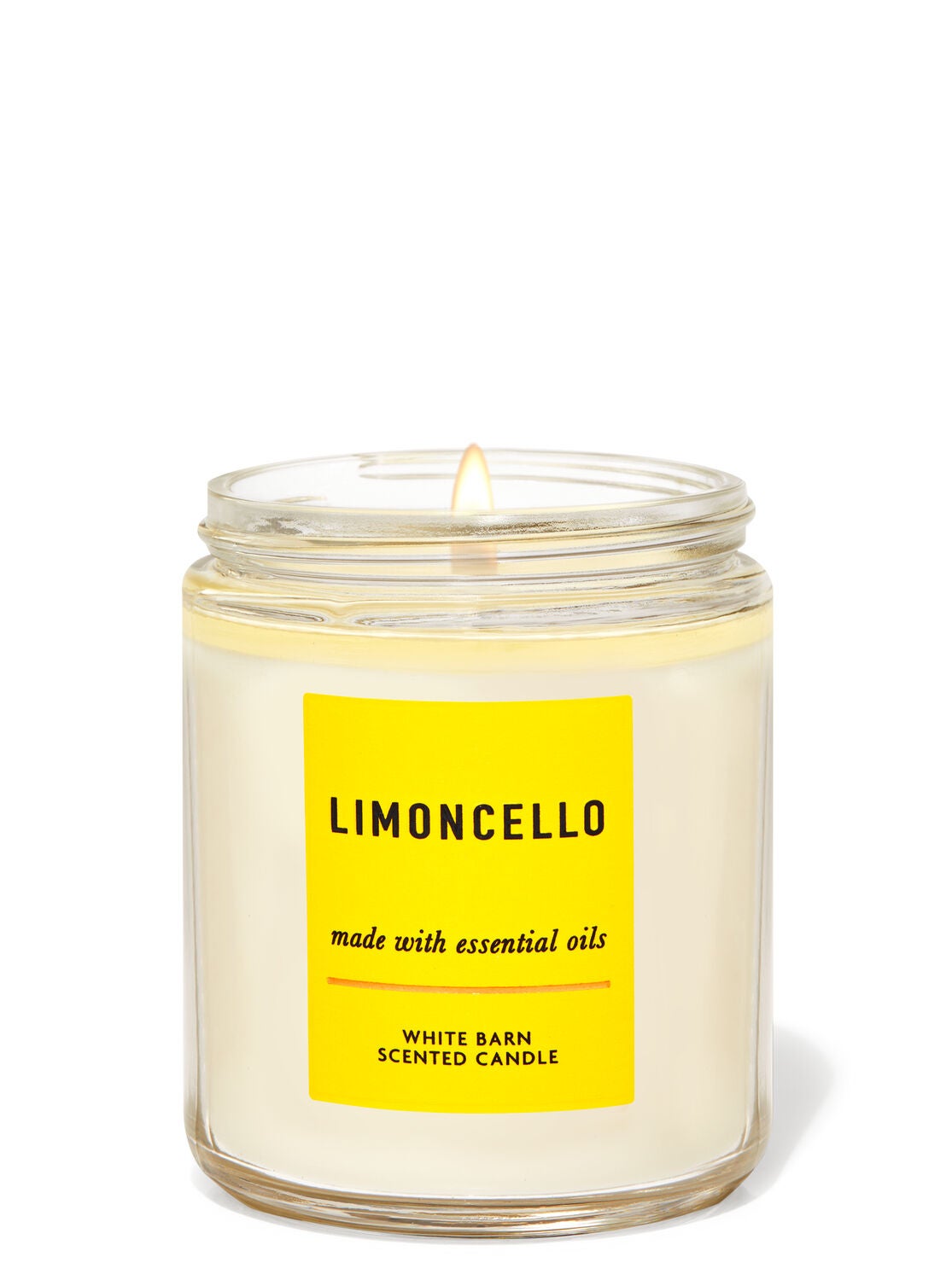 Sugared Lemon Zest Single Wick Candle - Bath And Body Works
