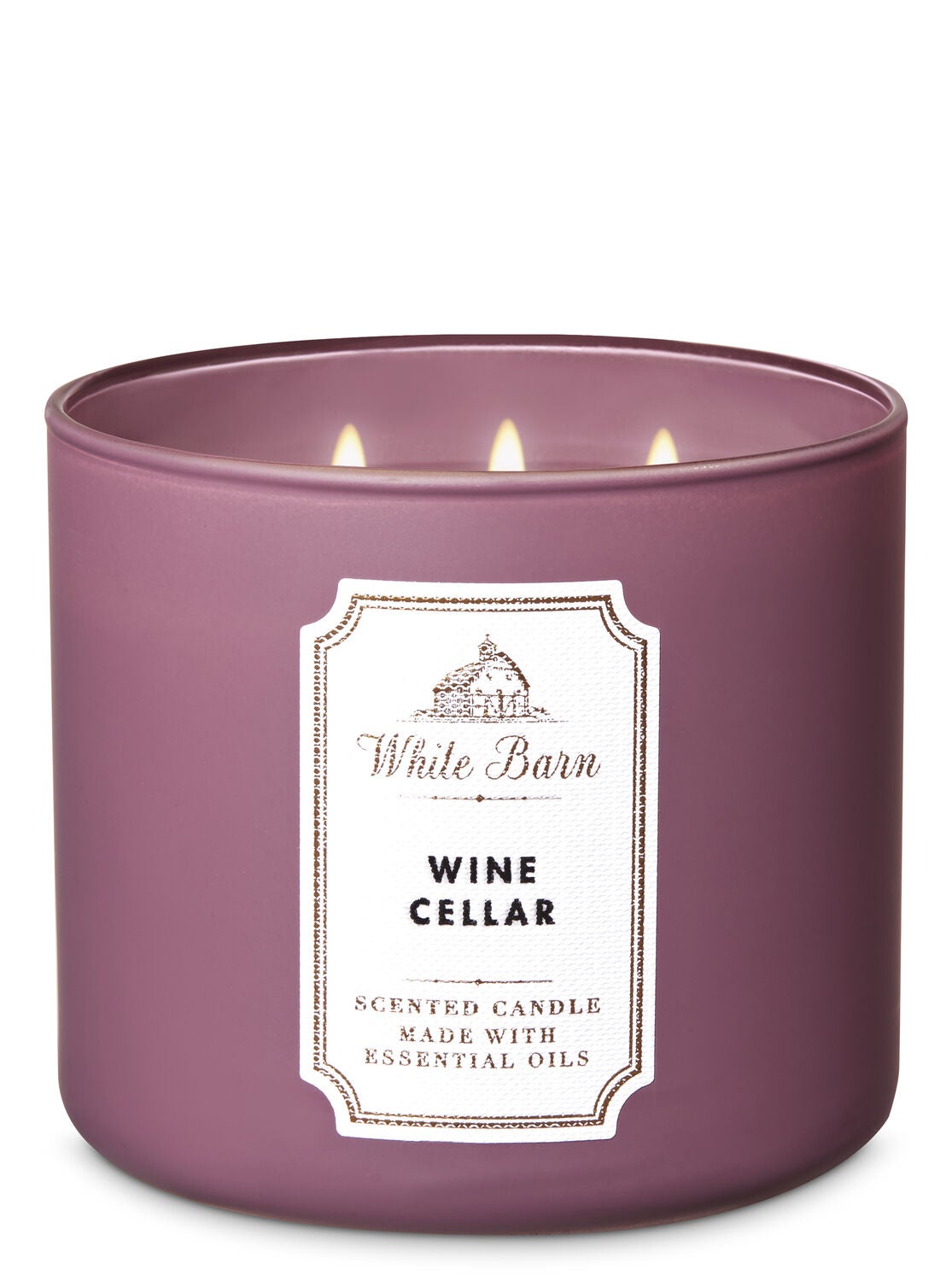 Wine Cellar 3-Wick Candle - Bath And Body Works