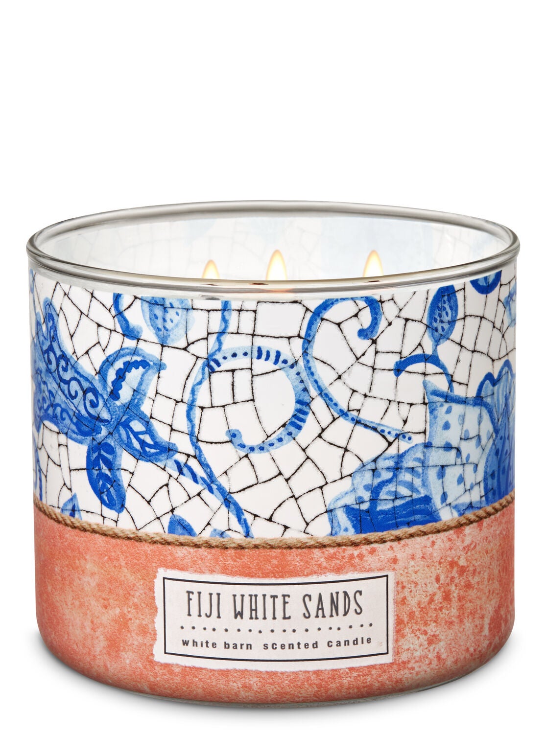 White Barn Fiji White Sands 3-Wick Candle - Bath And Body Works