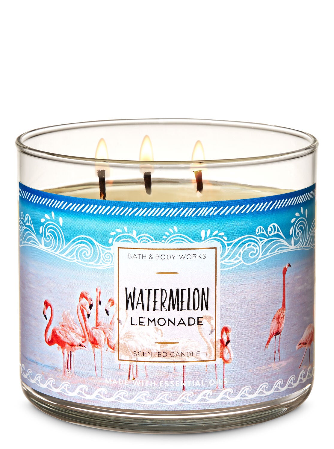 Watermelon Lemonade 3-Wick Candle - Bath And Body Works