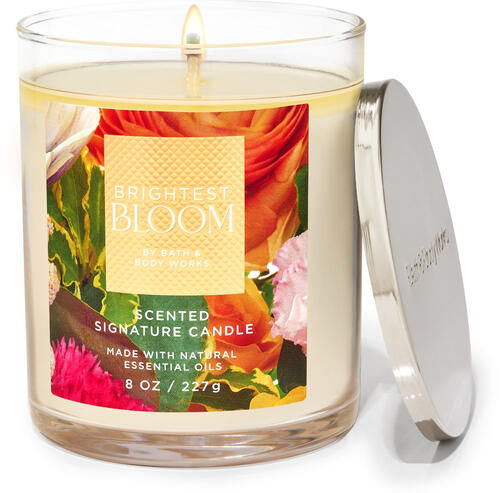 Brightest Bloom Signature Single Wick Candle