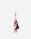 Faux Cowhide Spray Sanitizer & Lip Holder