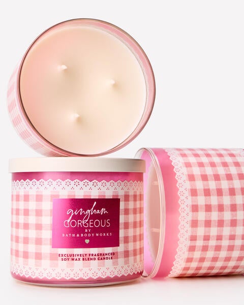 Gingham Gorgeous 3-Wick Candle